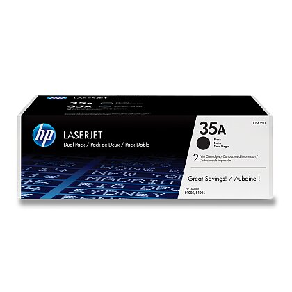 Obrázok produktu HP - toner pre laserové tlačiarne - CB435AD, dual pack