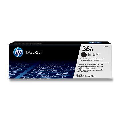 Obrázek produktu HP - toner č. 36A, CB436A, black (černý) pro laserové tiskárny