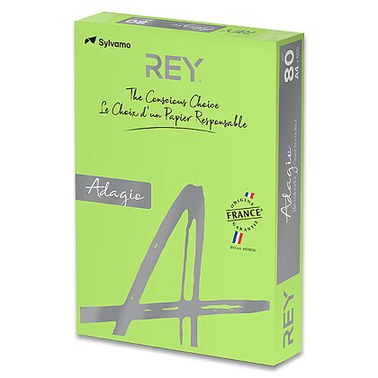 Obrázek produktu Rey Adagio - barevný papír - reflexně zelený