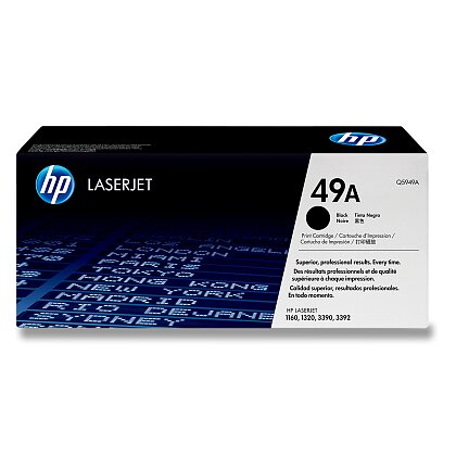 Obrázek produktu HP - toner č. 49A, Q5949A, black (černý) pro laserové tiskárny