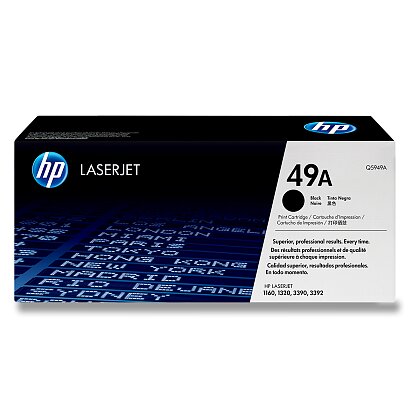 Obrázek produktu HP - toner č. 49X, Q5949X, black (černý) pro laserové tiskárny