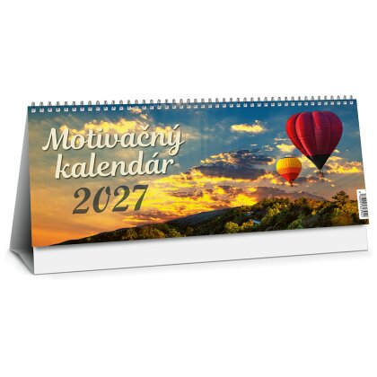 Obrázok produktu Motivačný kalendár 2027 - stolový obrázkový kalendár