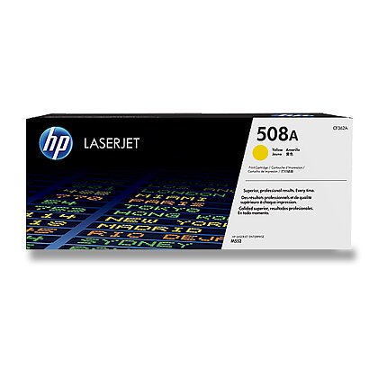 Obrázek produktu HP - toner č. 508A, CF362A, yellow (žlutý) pro laserové tiskárny