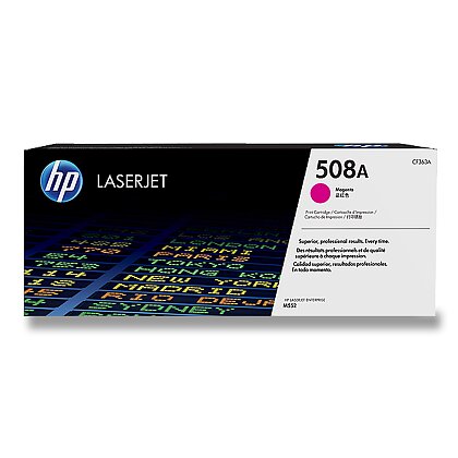 Obrázek produktu HP - toner č. 508A, CF363A, megenta (červený) pro laserové tiskárny