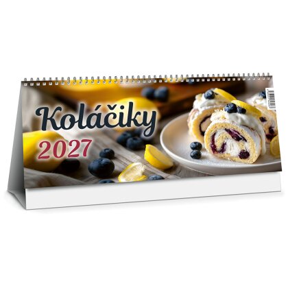 Obrázok produktu Koláčiky 2027 - stolový obrázkový kalendár