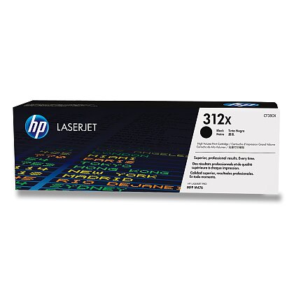 Obrázek produktu HP - toner č. 312X, CF380X, black (černý) pro laserové tiskárny