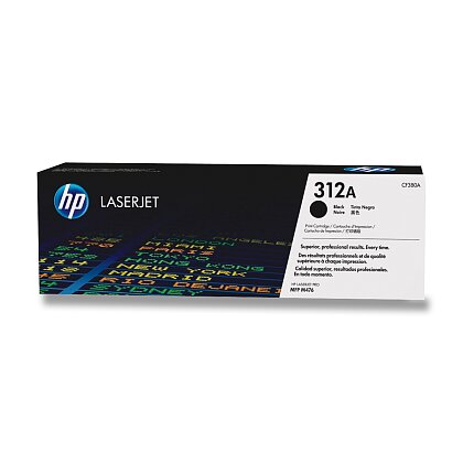 Obrázek produktu HP - toner č. 312A, CF380A, black (černý) pro laserové tiskárny