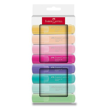 Obrázek produktu Faber-Castell Textliner 46 Pastel - zvýrazňovač - sada 8 ks
