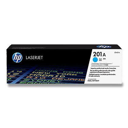 Product image HP - CF401A toner, cyan (blue) for laser printers