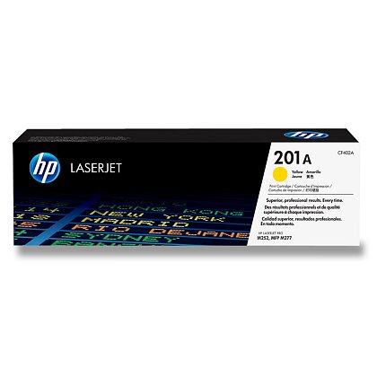 Obrázok produktu HP - toner pre laserové farebné tlačiarne - CF402A Yellow