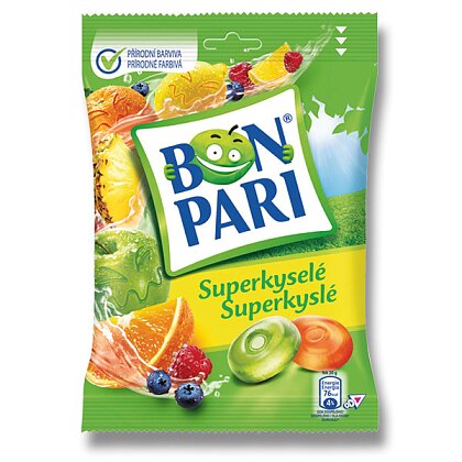 Obrázek produktu Bon Pari Superkyselé - kyselé bonbony, 90 g
