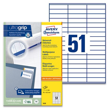 Product image Avery Zweckform - multipurpose labels