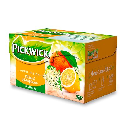 Product image Pickwick - Fruit Tea - lemon with elderflower, 20pc