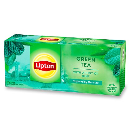 Obrázok produktu Lipton - zelený čaj - mäta