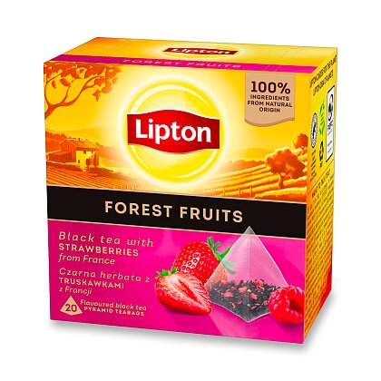 Obrázek produktu Lipton - černý čaj - lesní ovoce pyramida