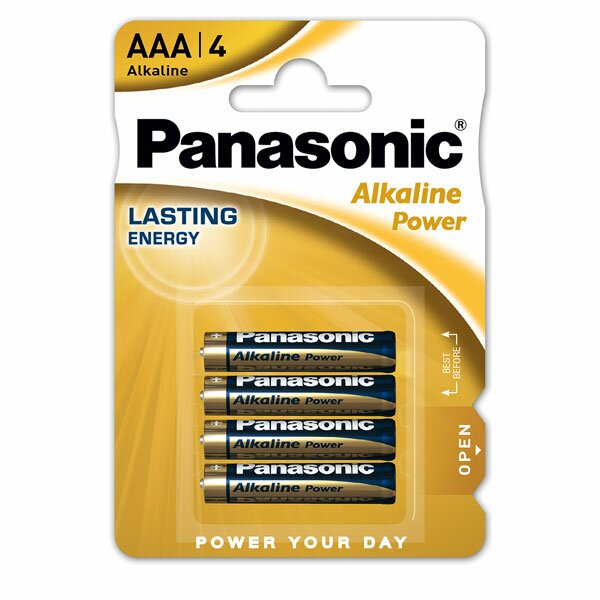 Baterie Panasonic Alkaline Power AAA, 4 ks