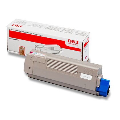 Obrázok produktu OKI - toner C610, magenta (červený) pre laserové tlačiarne