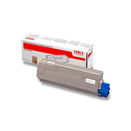 Obrázok produktu OKI - toner C610, yellow (žltý) pre laserové tlačiarne