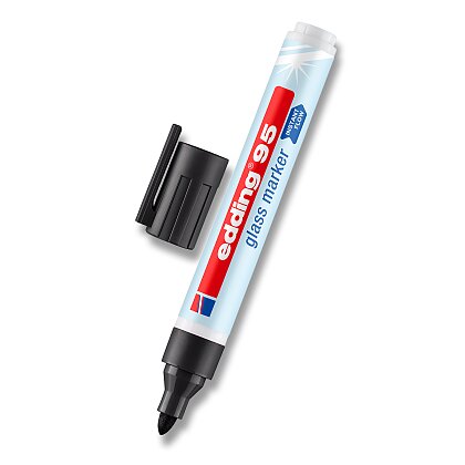 Obrázek produktu Edding Glass Board Marker 95 - popisovač na sklo - černý