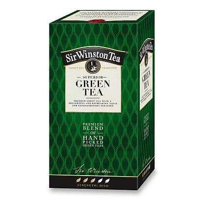 Product image Sir Winston Tea - green tea - Green Tea, 20 × 1,65 g