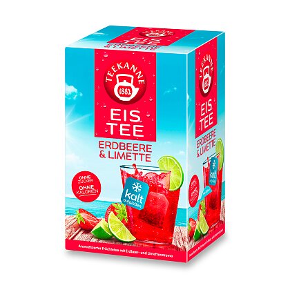 Product image Teekanne Cool Sensations - fruit iced tea - strawberry and lime