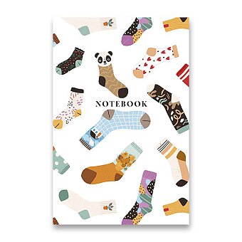 Obrázek produktu Záznamní kniha Shkolyaryk White - A6, čtverečkovaná, 80 listů, mix motivů