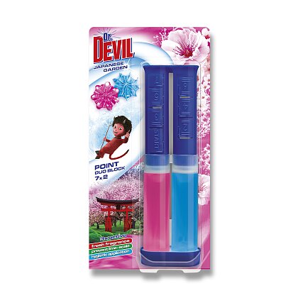 Product image Dr. Devil DUO - WC block - Japanese Garden