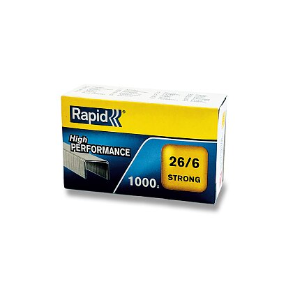 Obrázek produktu Rapid Strong - drátky do sešívačky 26/6