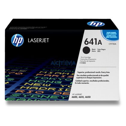 Obrázek produktu HP - toner C9720A, black (černý) č. 641A pro laserové barevné tiskárny
