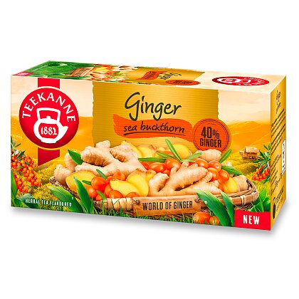Obrázok produktu Teekanne World of Ginger - ovocný čaj - zázvor a rakytník