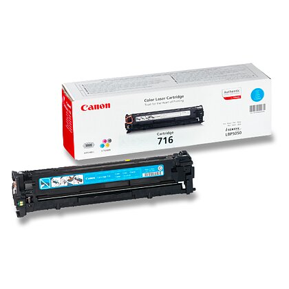 Obrázek produktu Canon - toner CRG-716, cyan (modrý) pro laserové tiskárny