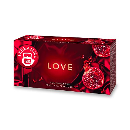 Obrázok produktu Teekane - ovocný čaj - Love granátové jablko, 20 x 2,25 g
