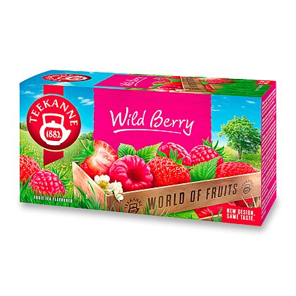 Product image Teekanne - fruit tea - Wild Berry raspberry, strawberry, 20 pcs