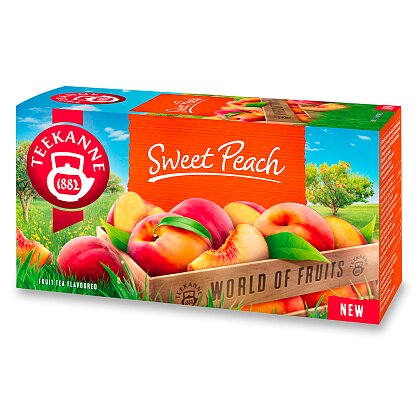 Obrázok produktu Teekanne Sweet Peach - ovocný čaj - broskyňa