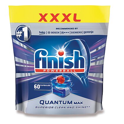Obrázek produktu Finish Quantum Max - tablety do myčky - 60 tablet