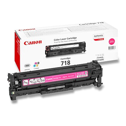 Obrázok produktu Canon - toner pre laserové tlačiarne - CRG-718 magenta
