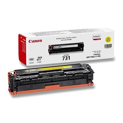 Product image Canon - toner CRG-731, Yellow for laser printers