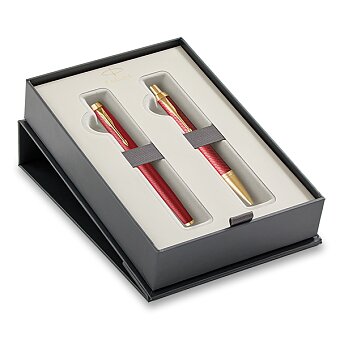 Obrázek produktu Parker IM Premium Red GT - sada plnicí pero a kuličková tužka