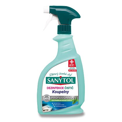 Product image Sanytol Professional - disinfectant cleaner for bathrooms - 750 ml