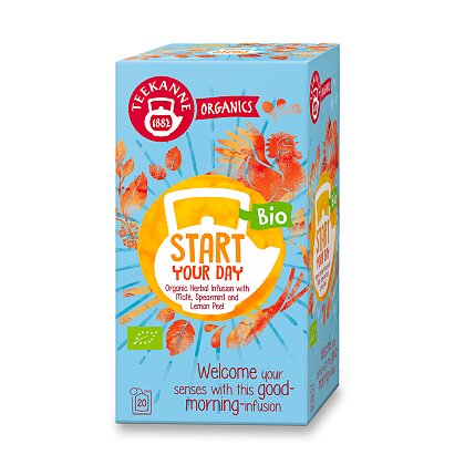 Obrázok produktu Teekanne Organics - bylinný čaj - Start Your Day, 20 ks