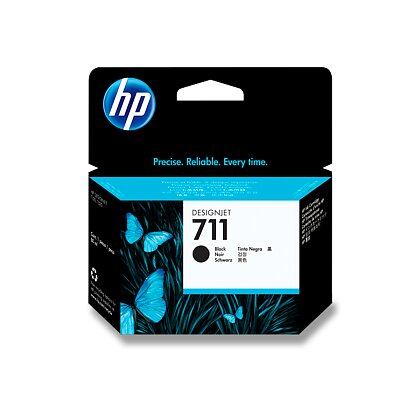 Obrázek produktu HP - cartridge CZ133A, black (černá) č. 711 pro inkoustové tiskárny