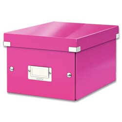 Levně Leitz Click & Store - krabice A5 - růžová
