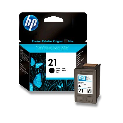 Obrázok produktu HP - cartridge pre atramentové tlačiarne - C9351AE Black č. 21