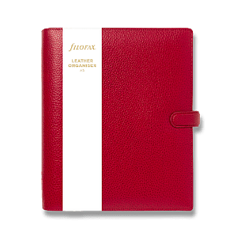Obrázek produktu Diář A5 Filofax Finsbury - scarlet, modular