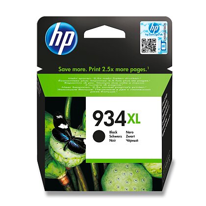 Obrázek produktu HP - cartridge C2P23A,  black č. 934XL (černá) pro inkoustové tiskárny