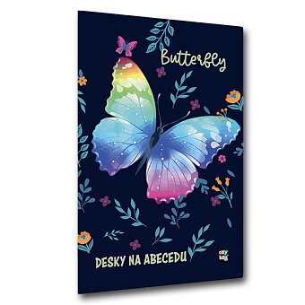 Obrázek produktu Desky na abecedu Motýl