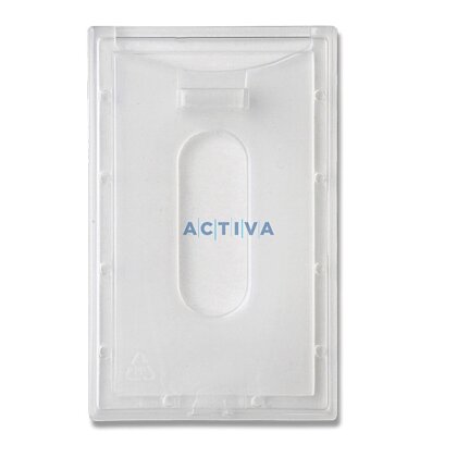 Obrázok produktu Visačka na výšku - pevný plast, 88 x 55 mm