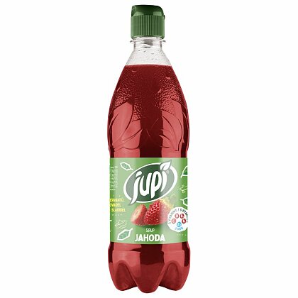 Obrázok produktu Jupí - ovocný sirup - Jahoda, 0,7 l