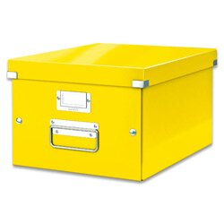 Levně Leitz Click & Store - krabice A4 - žlutá