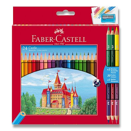 Product image Faber-Castell - pastelky - 24 barev + 6 barev